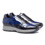 Guido Maggi Bergen Full Grain Shoes Shiny Blue
