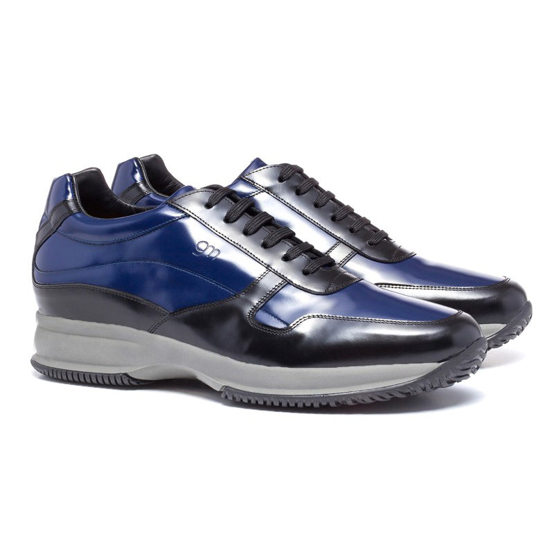Guido Maggi Bergen Full Grain Shoes Shiny Blue