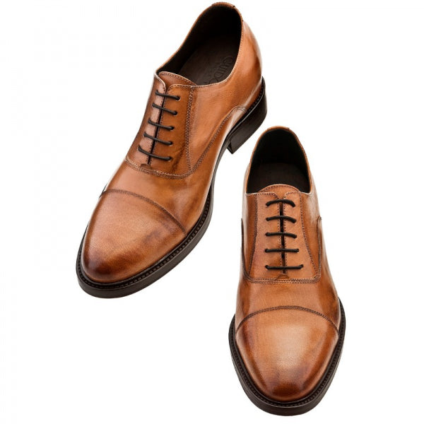 Guido Maggi Beverly Hills Full Grain Shoes Cognac