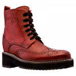 Guido Maggi Bordeaux Full Grain Boots Bordeaux Red