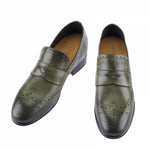 Guido Maggi Brunei Full Grain Shoes Green