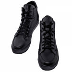 Guido Maggi California Black Full Grain Nappa Leather Shoes Black