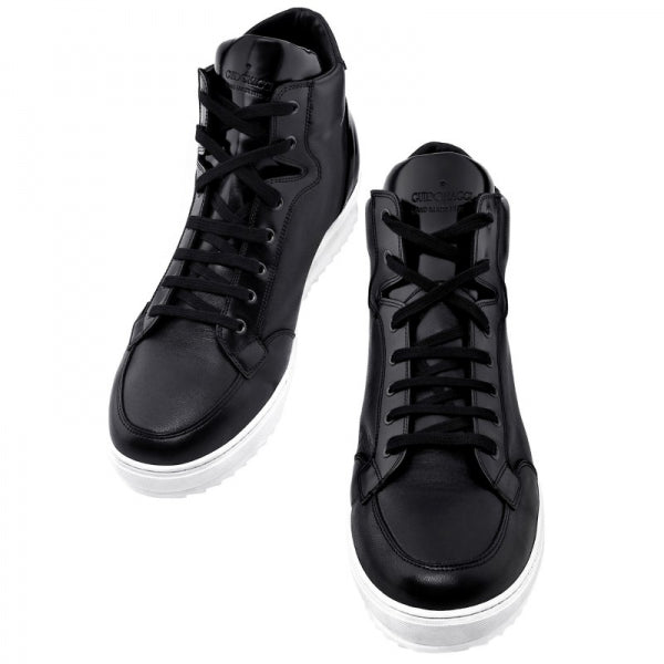 Guido Maggi California Full Grain Nappa Leather Shoes Black