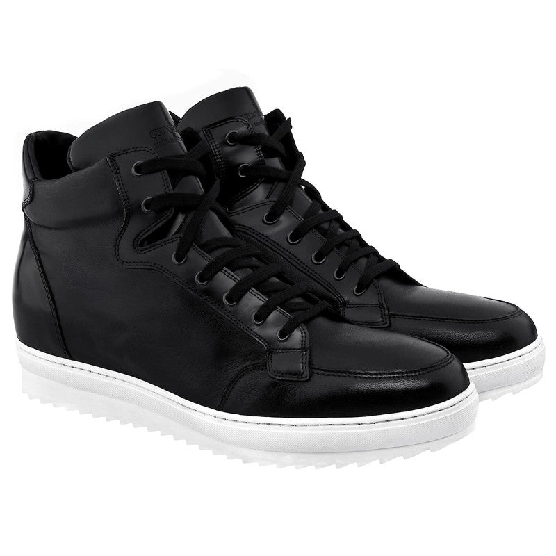 Guido Maggi California Full Grain Nappa Leather Shoes Black