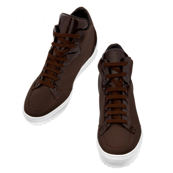Guido Maggi Cameo Shores Technical Fabric Shoes Shiny Brown