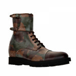 Guido Maggi Camouflage Full Grain Vegetable Tanned Leather Boots Camouflage