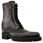 Guido Maggi Carnaby Aged Look Leather Boots Black