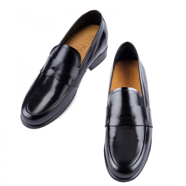 Guido Maggi Champs-Elysees Calfskin Shoes Shiny Black