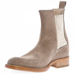 Guido Maggi Chelsea Calf Leather Boots Mustard Yellow Suede