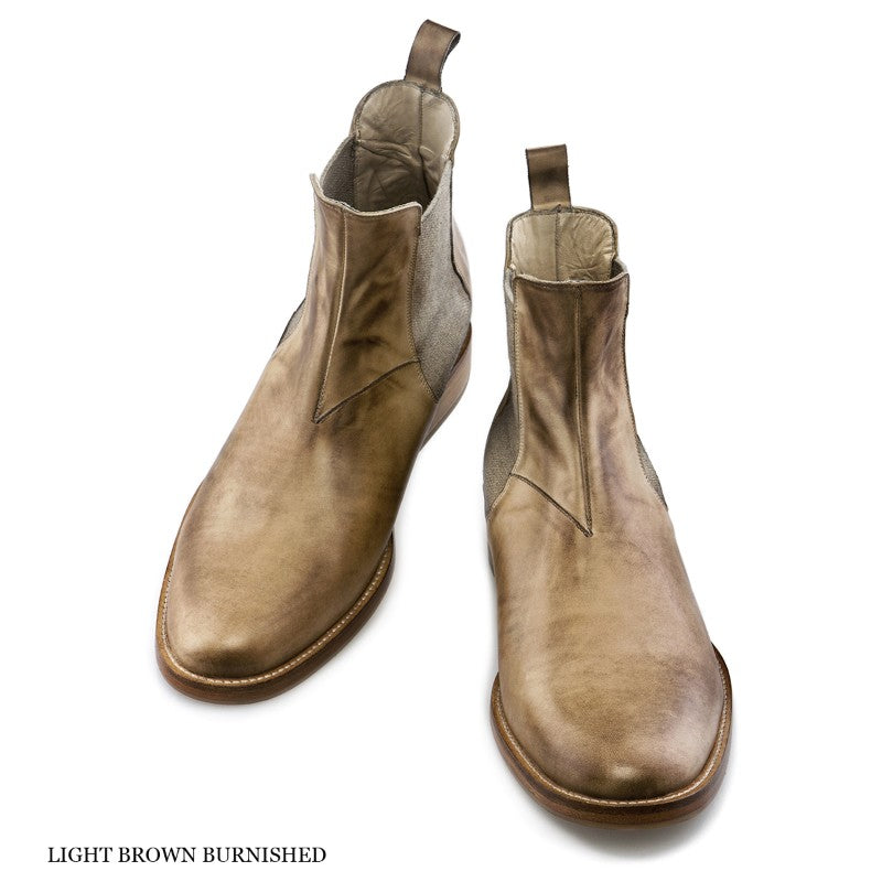 Guido Maggi Chelsea Limited Edition Boots Light Brown Burnished