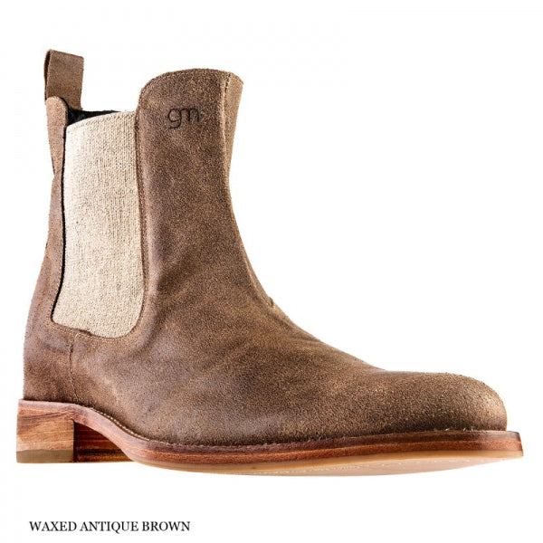 Guido Maggi Chelsea Limited Edition Boots Waxed Antique Brown