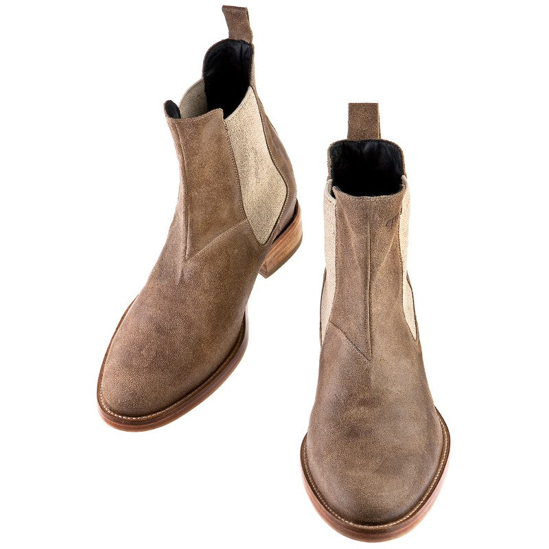Guido Maggi Chelsea Limited Edition Boots Waxed Antique Brown