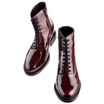 Guido Maggi Chiara Full Grain Boots Bordeaux Shiny Burnished