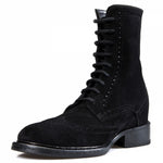 Guido Maggi Chicago Calf Leather Boots Black Suede
