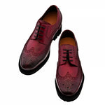 Guido Maggi Colorado Full Grain Shoes Burnished Bordeaux