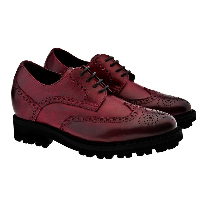 Guido Maggi Colorado Full Grain Shoes Burnished Bordeaux