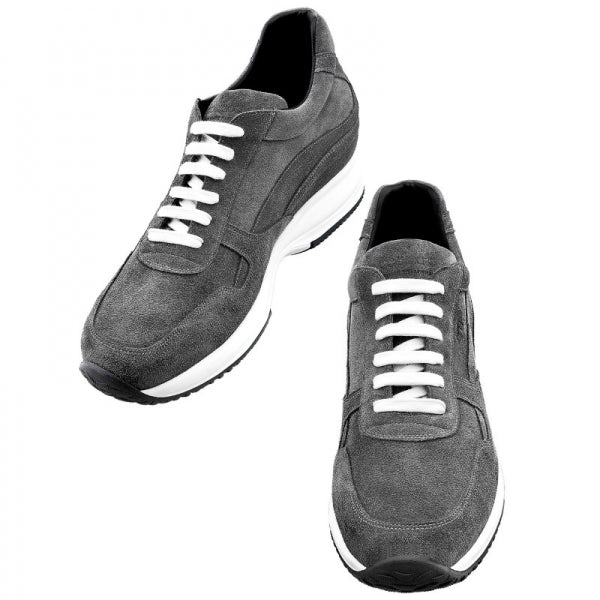 Guido Maggi Copenaghen Calf Leather Shoes Grey Suede