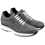 Guido Maggi Copenaghen Calf Leather Shoes Grey Suede
