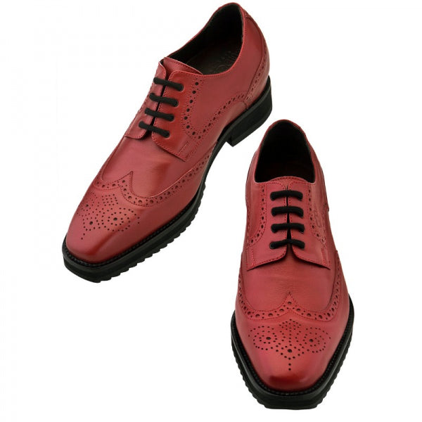 Guido Maggi Cordoba Full Grain Shoes Bordeaux Red