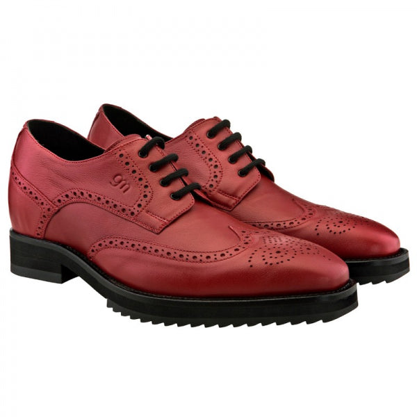 Guido Maggi Cordoba Full Grain Shoes Bordeaux Red