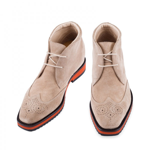 Guido Maggi Cyprus Calf Leather Boots Dove Grey Suede