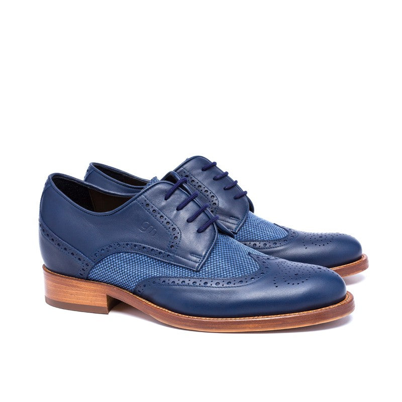 Guido Maggi Dandy Full Grain Shoes Blue
