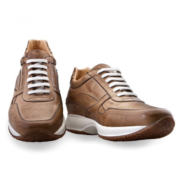 Guido Maggi Dubai Full Grain Shoes Light Brown Burnished