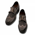 Guido Maggi England Aged Look Leather Shoes Black