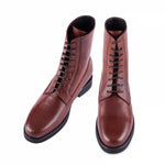 Guido Maggi Finland Patina Boots Wood Brown