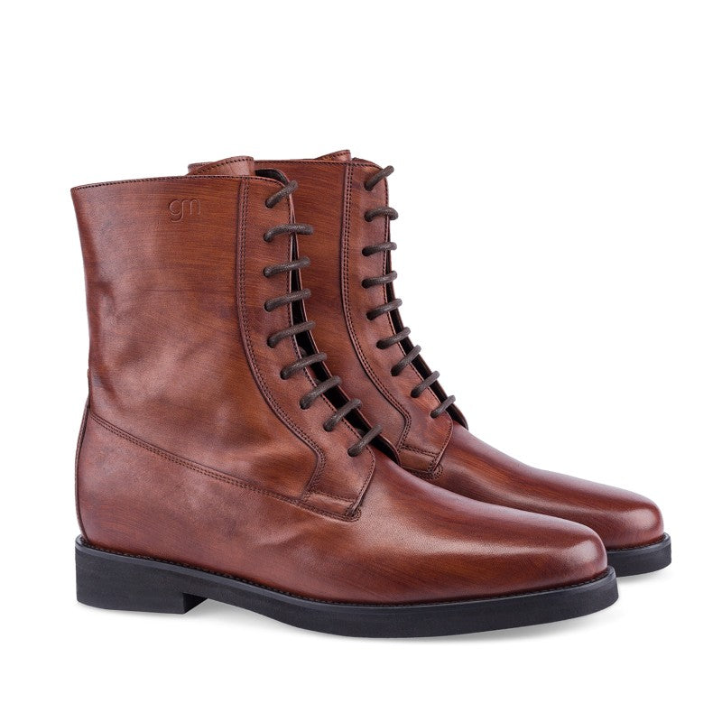 Guido Maggi Finland Patina Boots Wood Brown