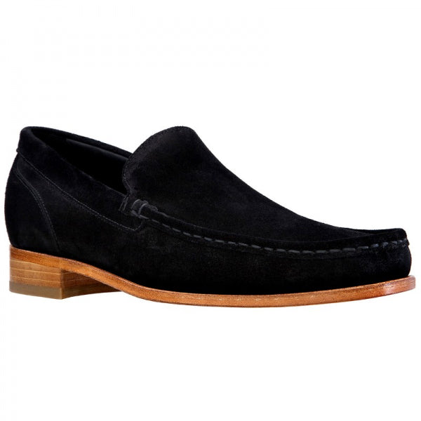 Guido Maggi Florianopolis Calf Leather Shoes Black Suede