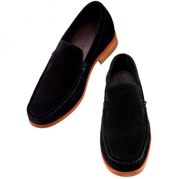 Guido Maggi Florianopolis Calf Leather Shoes Black Suede