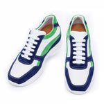 Guido Maggi Formentera Full Grain Shoes White Blue and Green