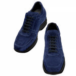 Guido Maggi Fort Lauderdale Calf Leather Shoes Navy Blue Suede