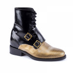 Guido Maggi Frankfurt Full Grain Boots Grey Gold Black