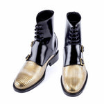 Guido Maggi Frankfurt Full Grain Boots Grey Gold Black