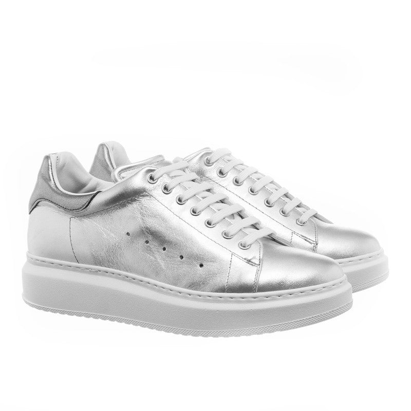 Guido Maggi Ginza Full Grain Shoes Silver