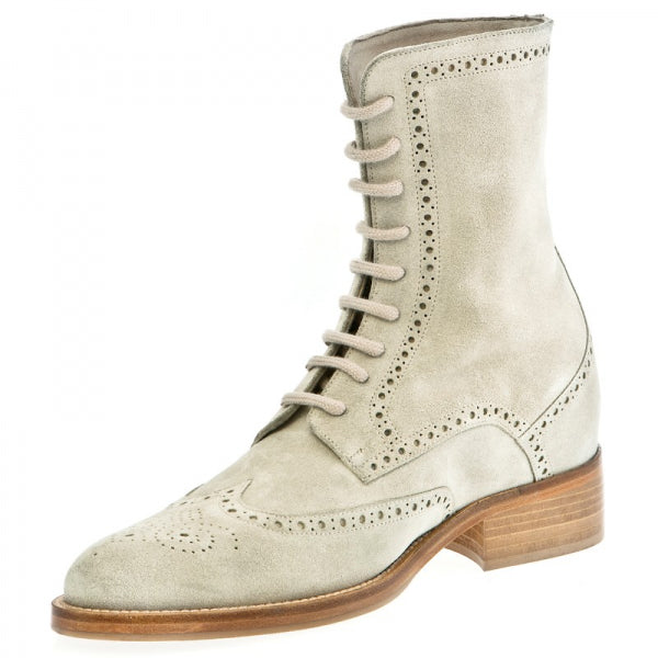 Guido Maggi Gloria Calf Leather Boots Ice Grey Suede