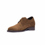 Guido Maggi Great Britain Suede Calf Leather Shoes Dark Brown