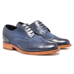 Guido Maggi Hoxton Full Grain Shoes Navy Blue