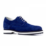 Guido Maggi Iceland Suede Calfskin Shoes Navy Blue