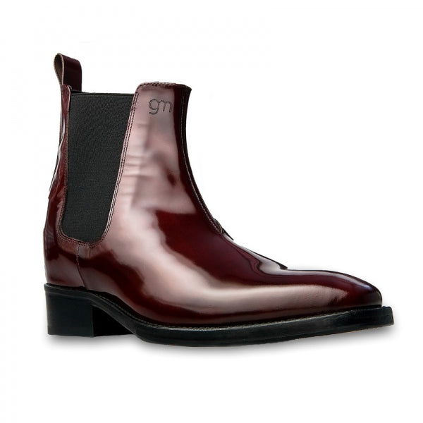 Guido Maggi India Calf Skin Boots Shiny Bordeaux