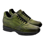 Guido Maggi Ireland Full Grain Shoes Olive Green Burnished