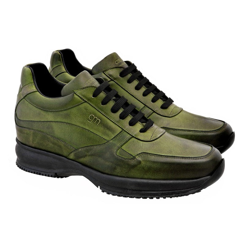 Guido Maggi Ireland Full Grain Shoes Olive Green Burnished