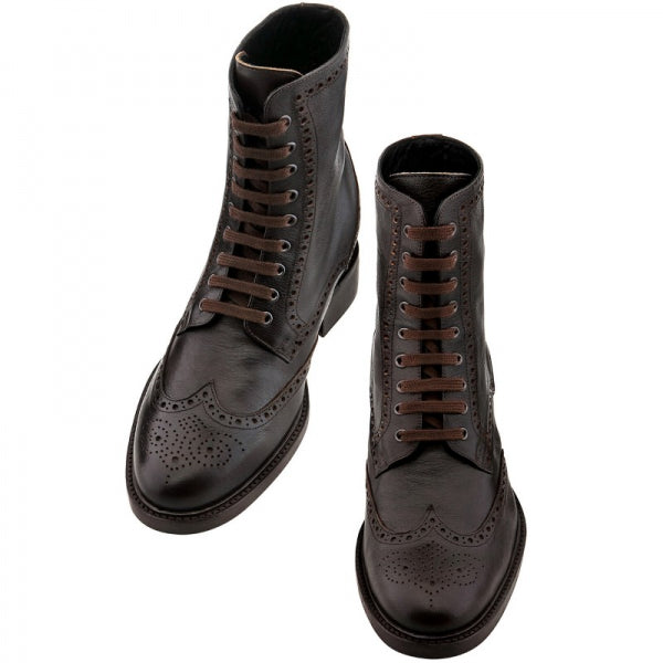 Guido Maggi Ischia Full Grain Boots Dark Brown