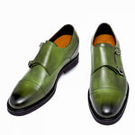 Guido Maggi Jamaica Full Grain Shoes Olive Green Shades