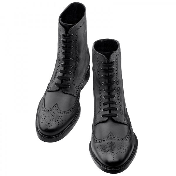 Guido Maggi Jessica Calf Leather Boots Dark Brown