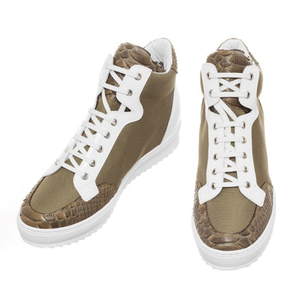 Guido Maggi Kenya Technical Fabric Shoes Military Green