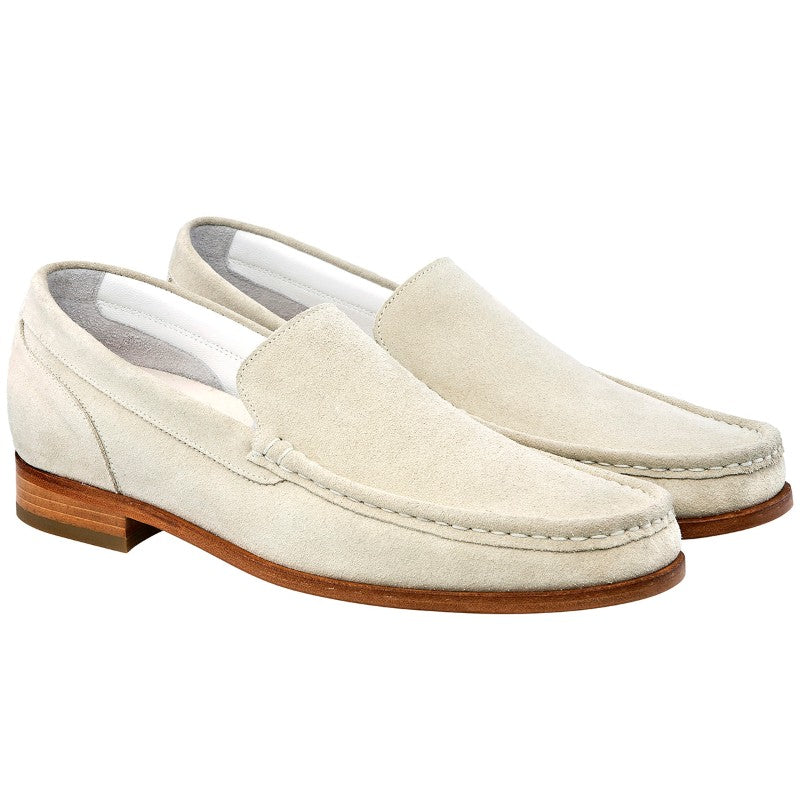 Guido Maggi La Habana Calf Leather Shoes Ice Grey Suede