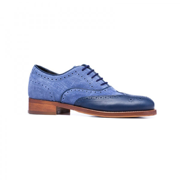 Guido Maggi Leicester Full Grain Shoes Blue